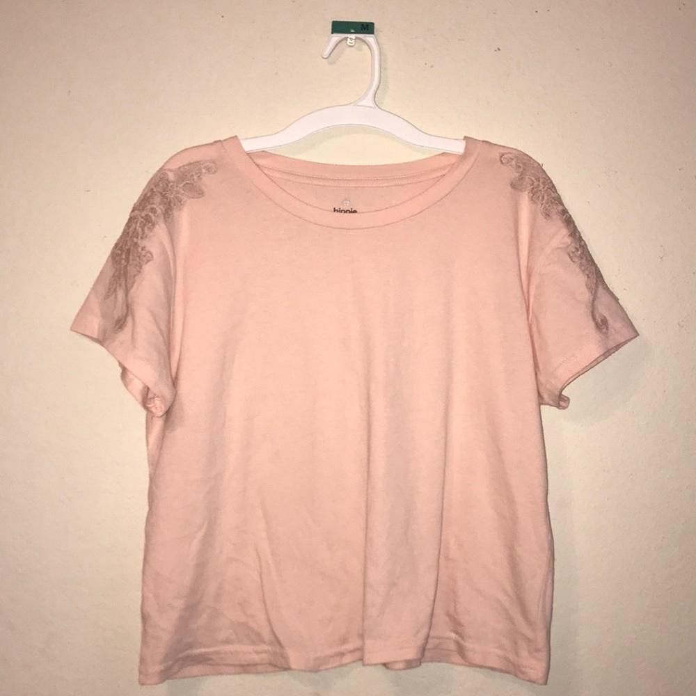 🌺Pink Cropped Tee🌺